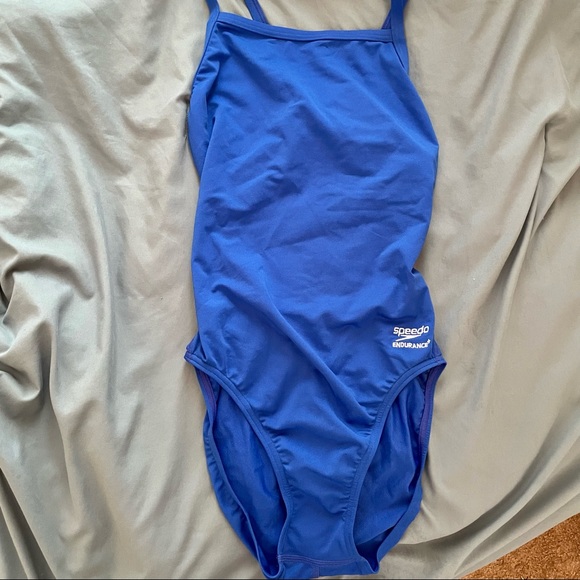 Speedo Solid Endurance + Crossback One Piece Swimsuit - Picture 8 of 9